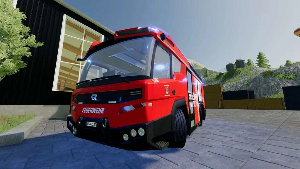 Rosenbauer RT eLHF v1.0 FS22 FS22 Mod Free Download