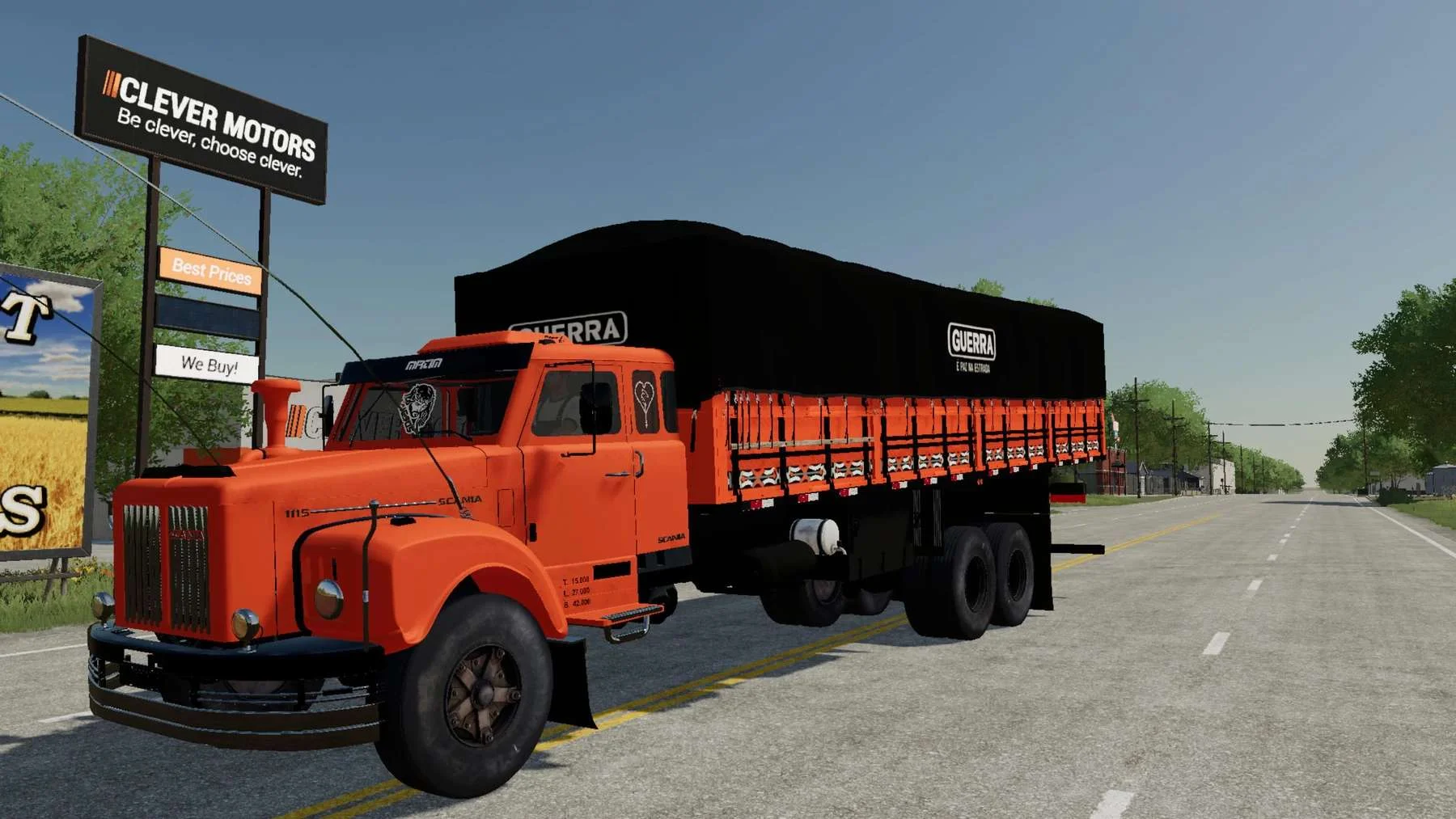 SCANIA 1115 v1.0 FS22 FS22 Mod Free Download