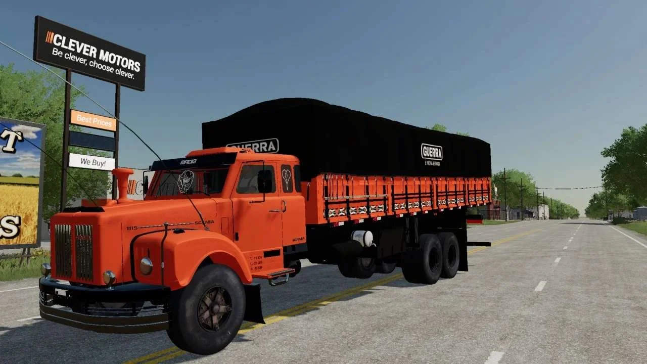 Scania 1115 v2.1 FS22 FS22 Mod Free Download