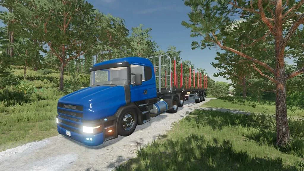 Scania 114G And 124G Series v1.2 FS22 FS22 Mod Free Download