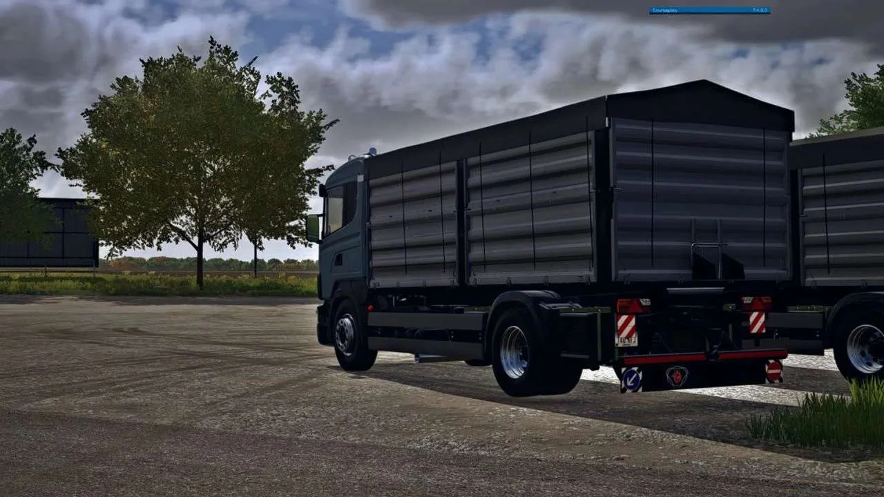 Scania 124R Grain 4×2 v1.0 FS22 FS22 Mod Free Download