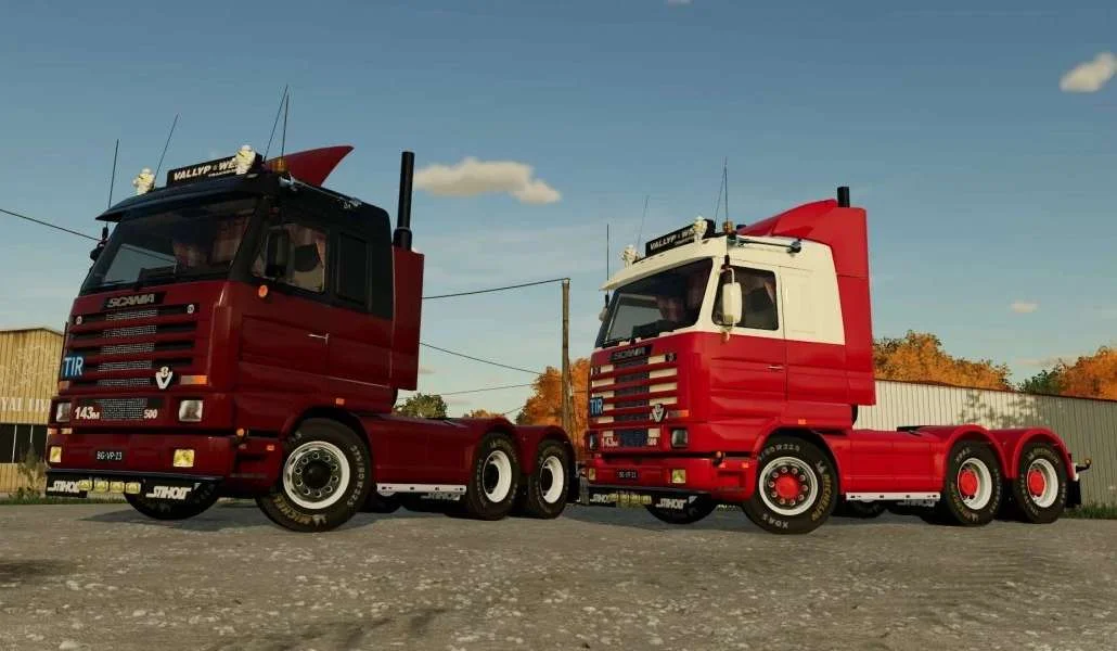 Scania 143 Agro v1.0 FS22 FS22 Mod Free Download