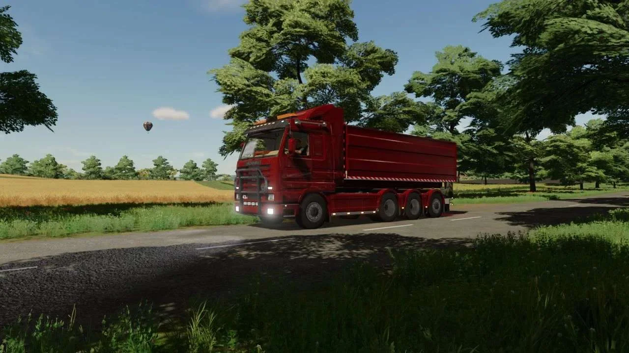 Scania 143M Hooklift v1.0.0.1 FS22 FS22 Mod Free Download