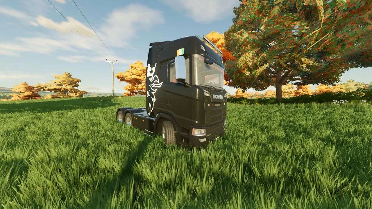 Scania 6×4 Edited v1.0 FS22 FS22 Mod Free Download