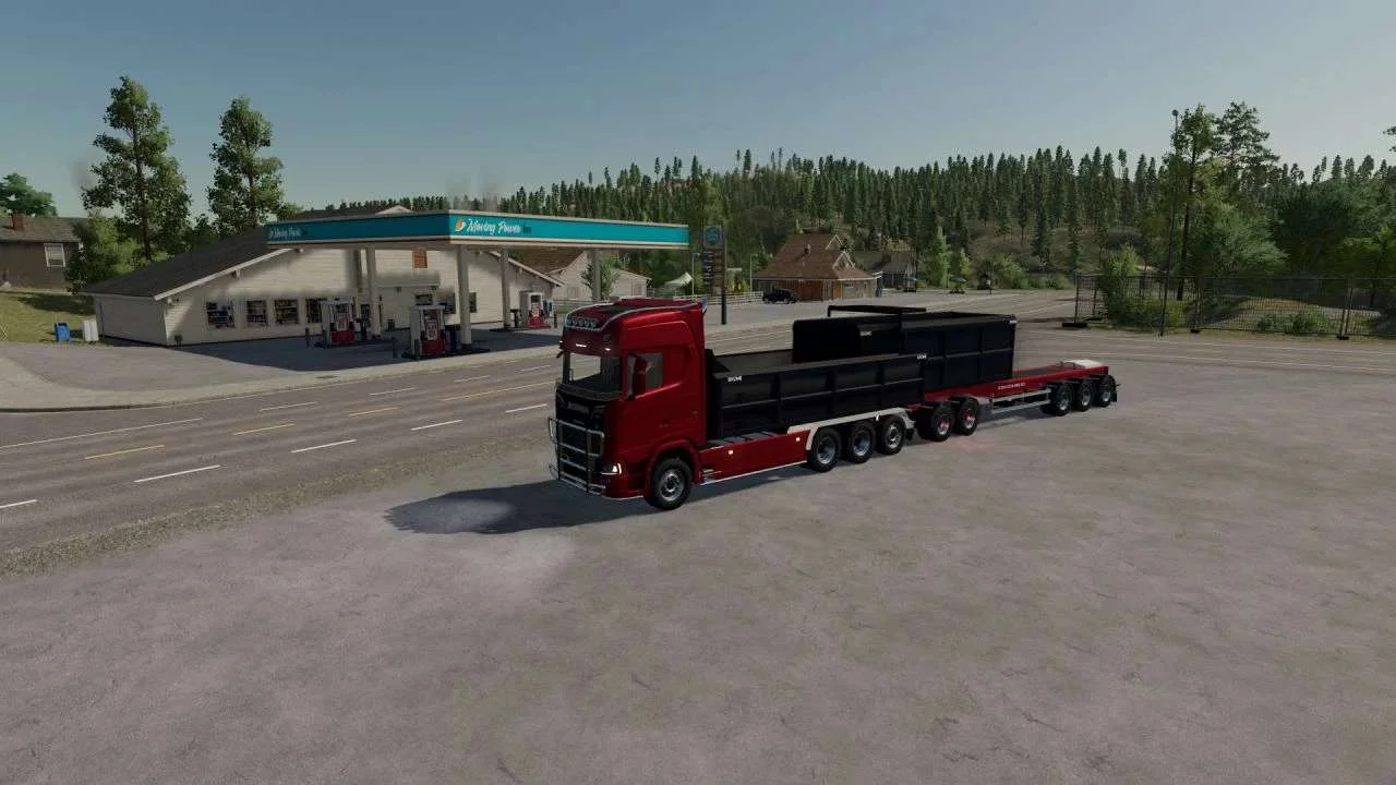 Scania Cassette tipper truck v1.0 FS22 FS22 Mod Free Download