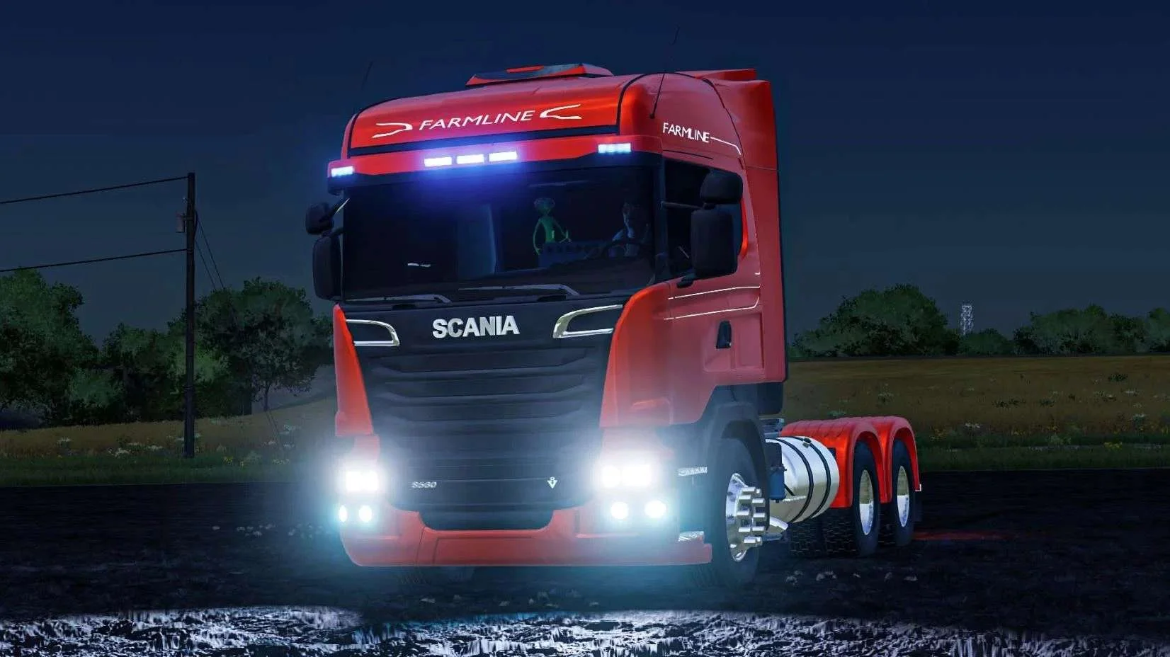 Scania Farmline v1.1 FS22 FS22 Mod Free Download