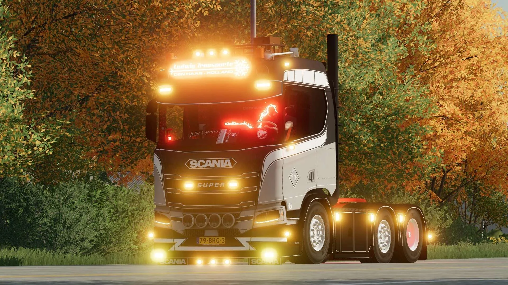 Scania LowCab Ludwig Transporte v1.0 FS22 FS22 Mod Free Download