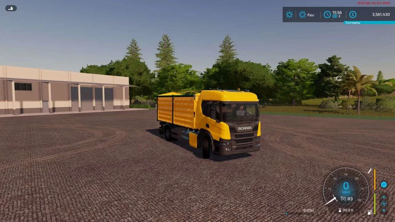 Scania P Grain 4×2 BETA v1.0 FS22 FS22 Mod Free Download