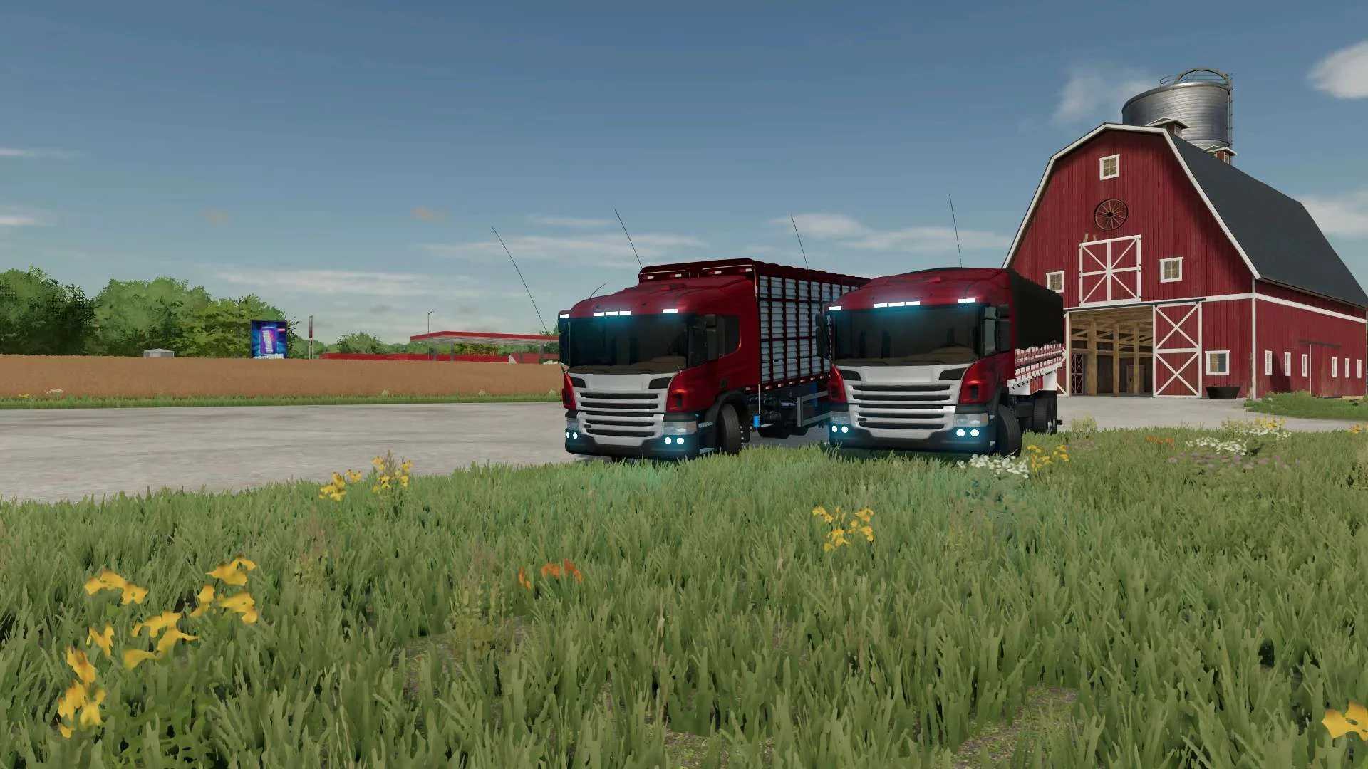 Scania P310 and Bodywork V1.0 FS22 FS22 Mod Free Download