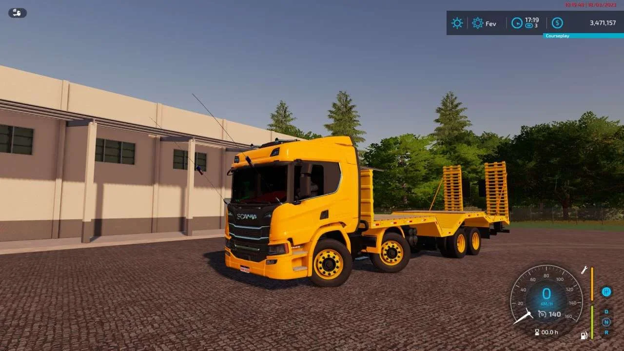 Scania PeXT v1.0 FS22 FS22 Mod Free Download