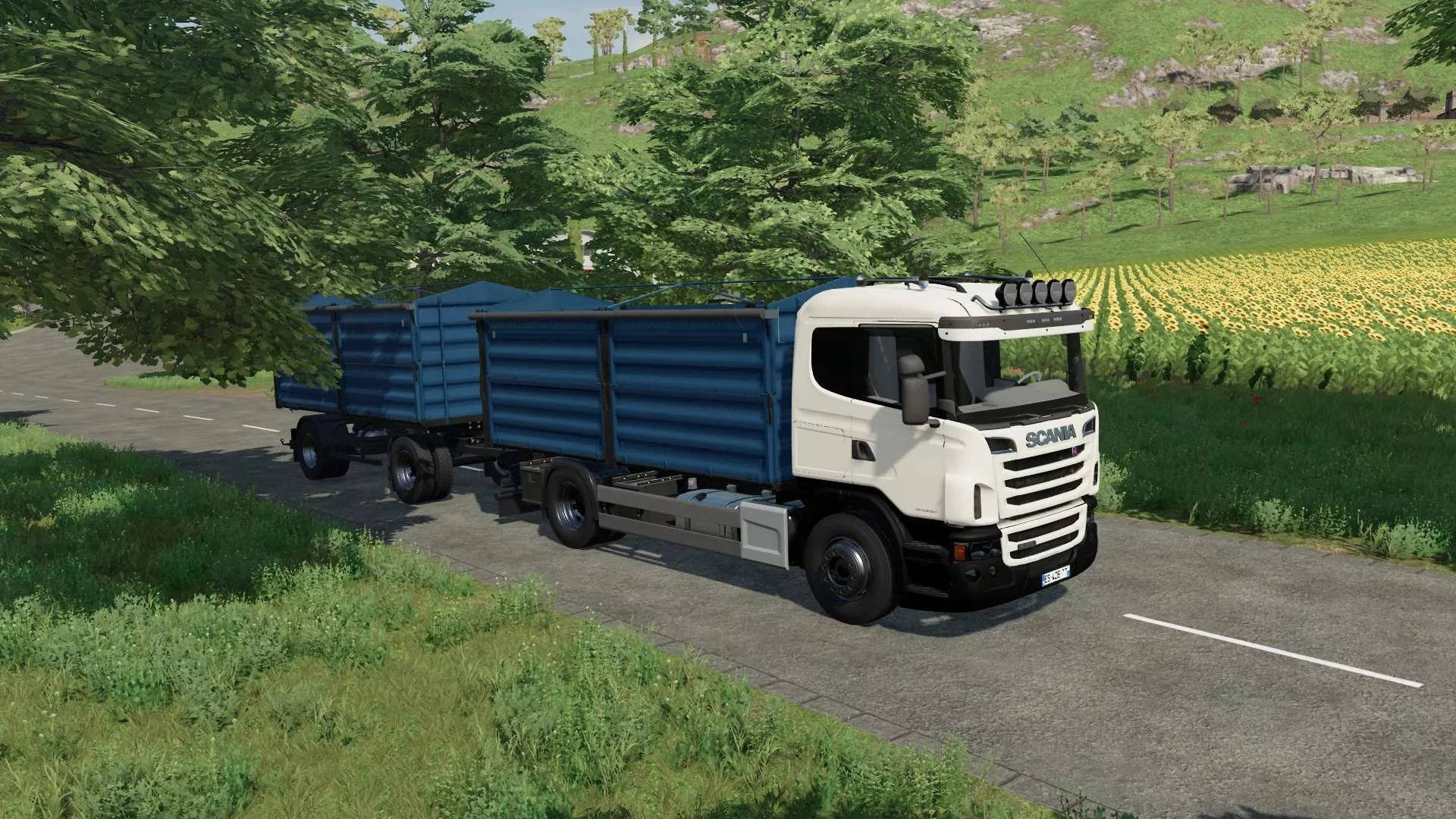 Scania R Grain 4×2 v1.1 FS22 FS22 Mod Free Download