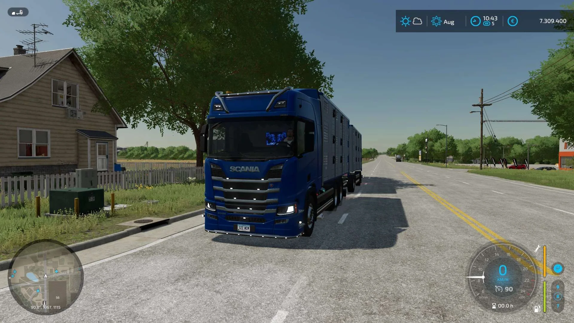 Scania R Michieletto by Ap0lLo v1.0 FS22 FS22 Mod Free Download