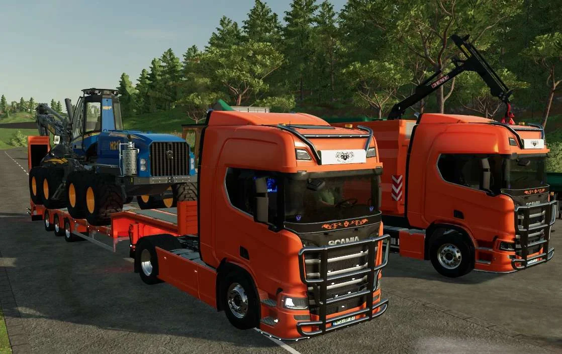 Scania R Sattel by Ap0lLo v1.0.0.3 FS22 FS22 Mod Free Download
