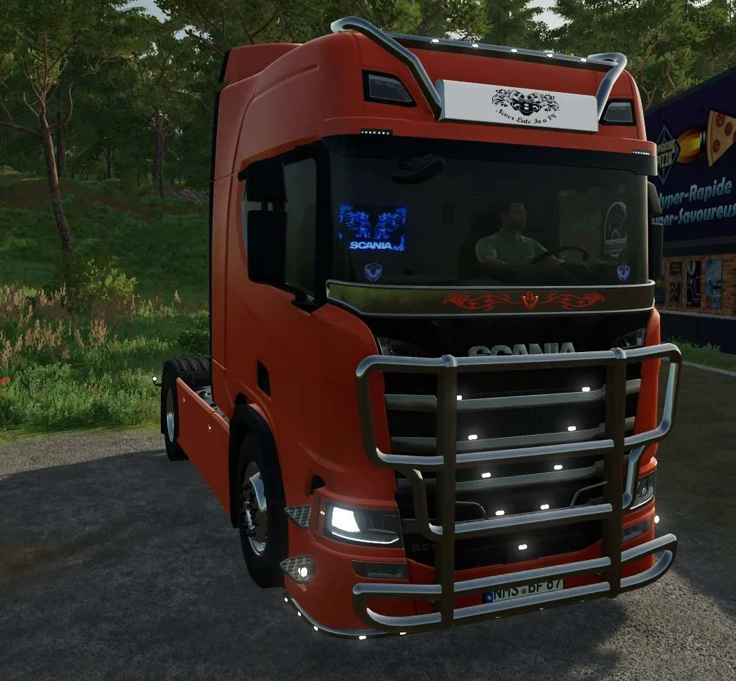 Scania R Sattelzug by Ap0lLo v1.0.0.5 FS22 FS22 Mod Free Download