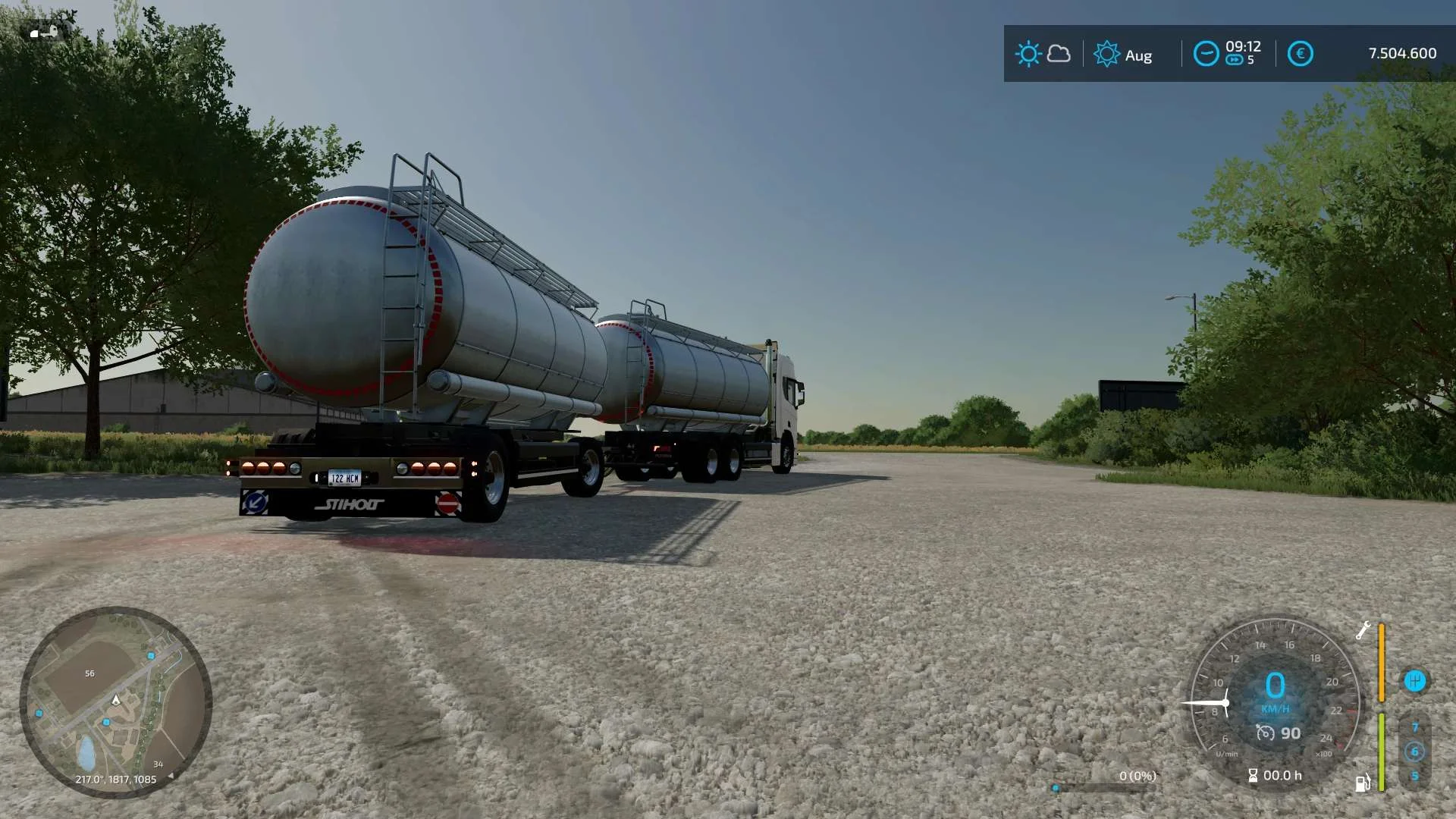 Scania R Tank v1.0 FS22 FS22 Mod Free Download