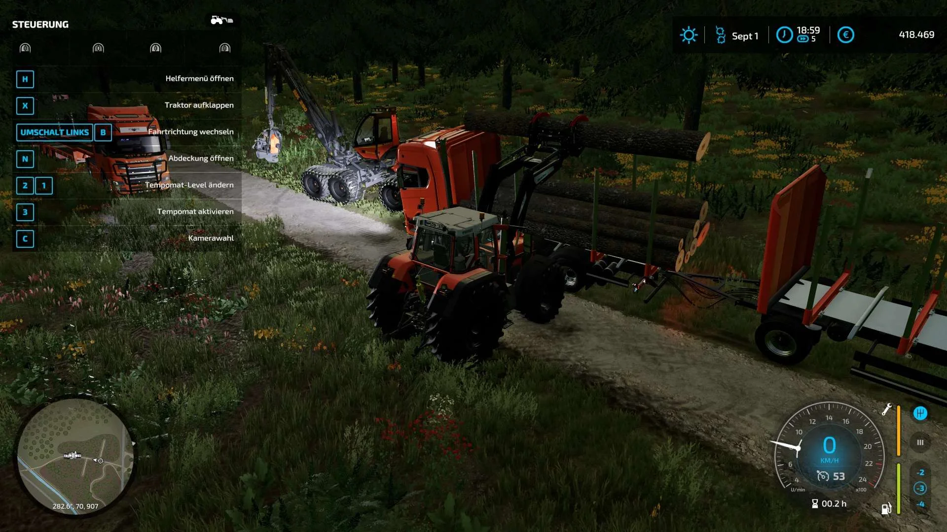 Scania R Wood v1.0 FS22 FS22 Mod Free Download