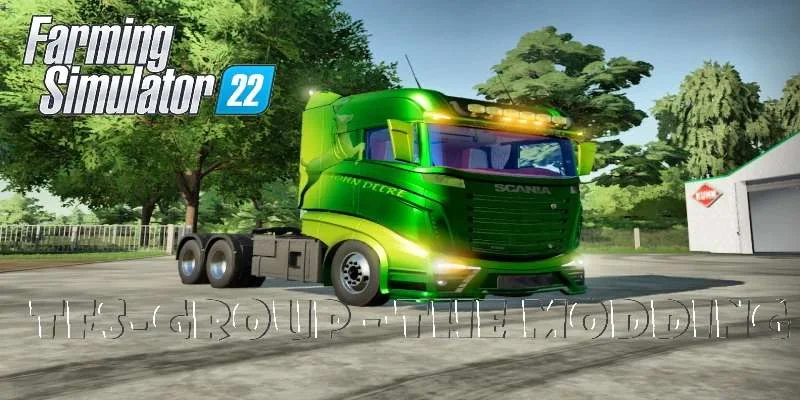 SCANIA R1000 JOHN DEERE v1.0 FS22 FS22 Mod Free Download