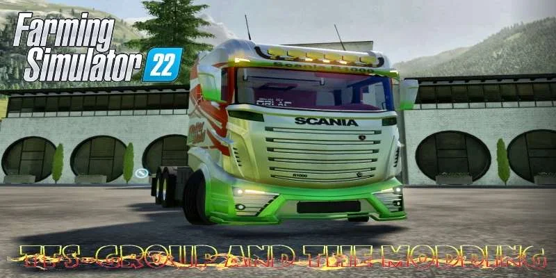 SCANIA R1000 KLETTER WOLD v1.0 FS22 FS22 Mod Free Download