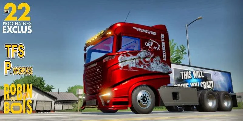 SCANIA R1000 MAMMOET EDIT v1.0 FS22 FS22 Mod Free Download