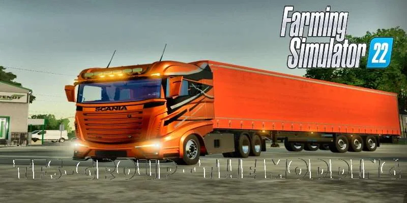 SCANIA R1000 TOP RUN v1.0 FS22 FS22 Mod Free Download