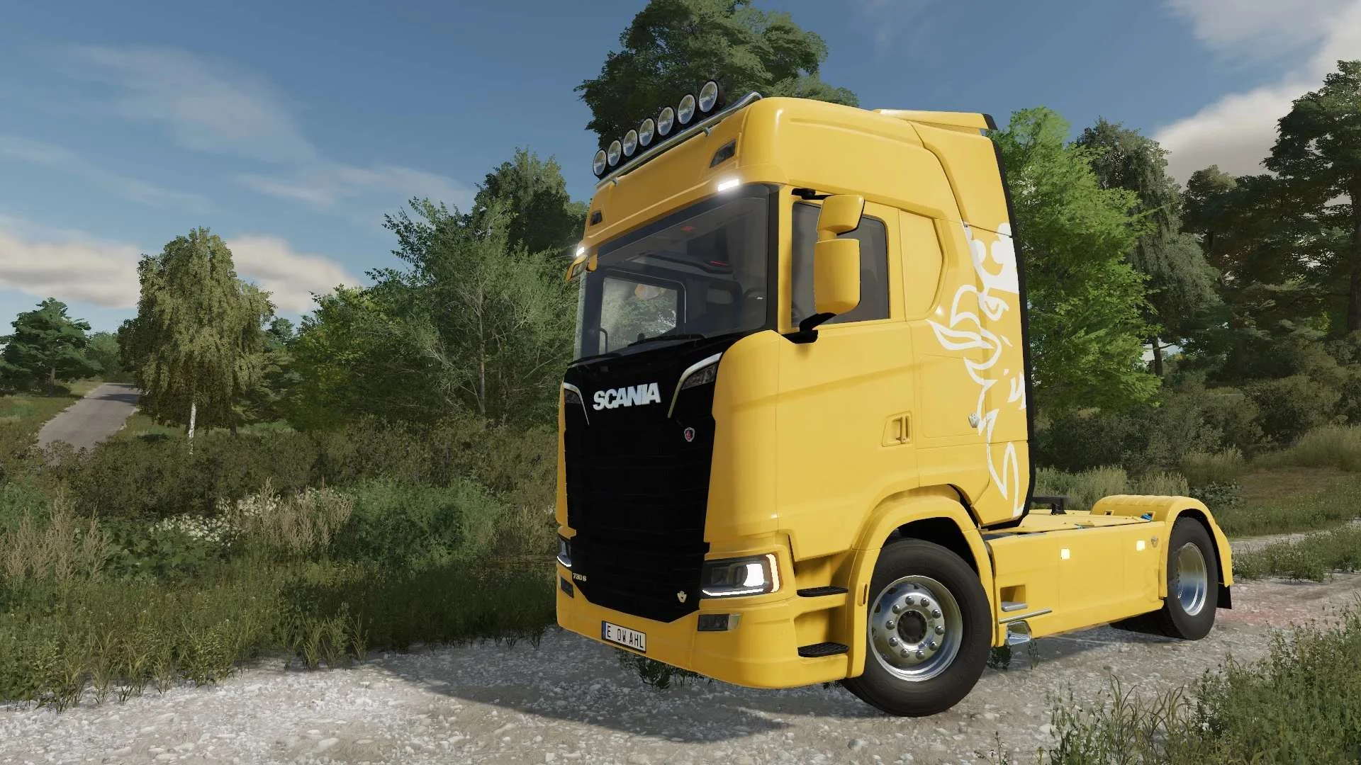 SCANIA S 4×2 v1.0.1 FS22 FS22 Mod Free Download