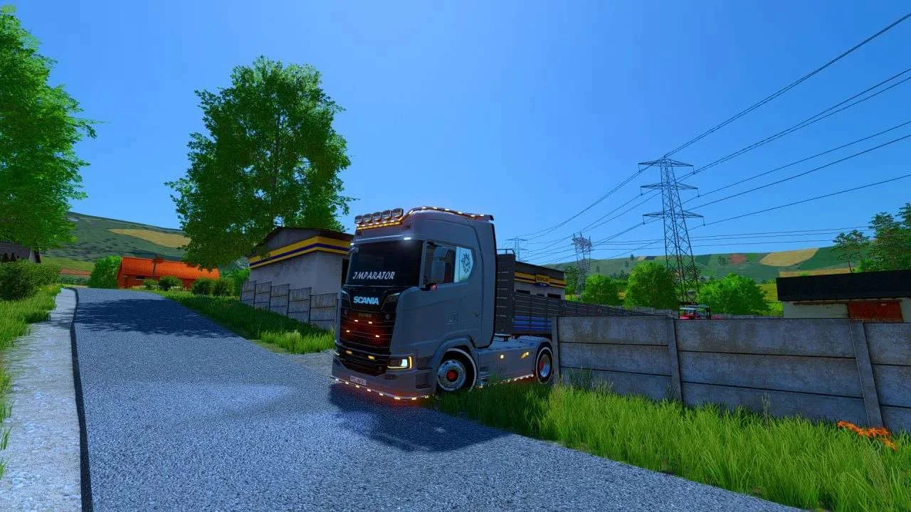Scania S Series Edit v1.0 FS22 FS22 Mod Free Download