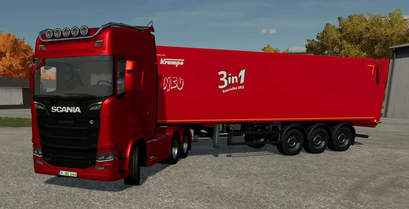Scania S V1.0.0.5 FS22 FS22 Mod Free Download