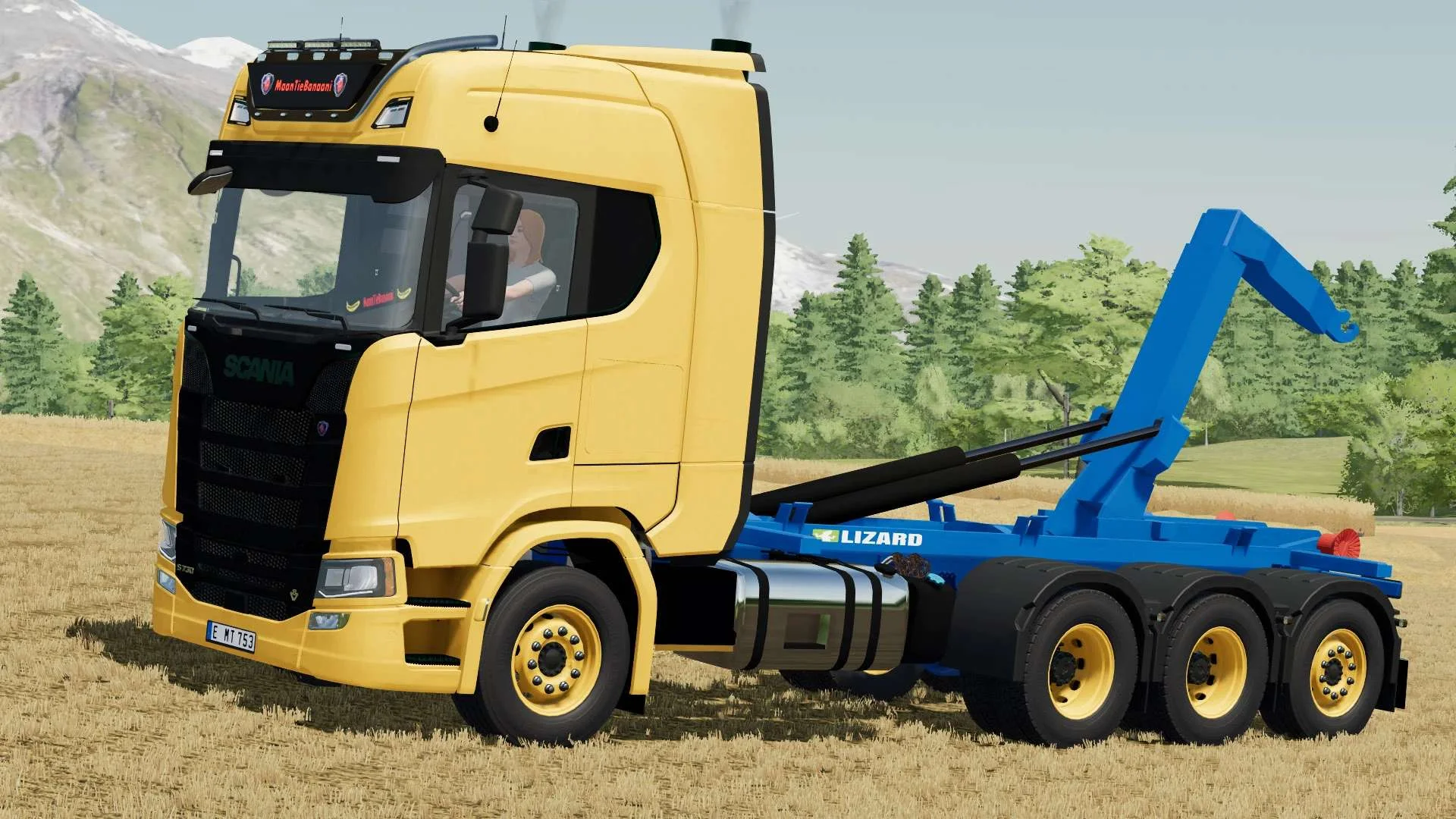 Scania S580/730 V8 & Trailers & Swap Bodys v1.0 FS22 FS22 Mod Free Download