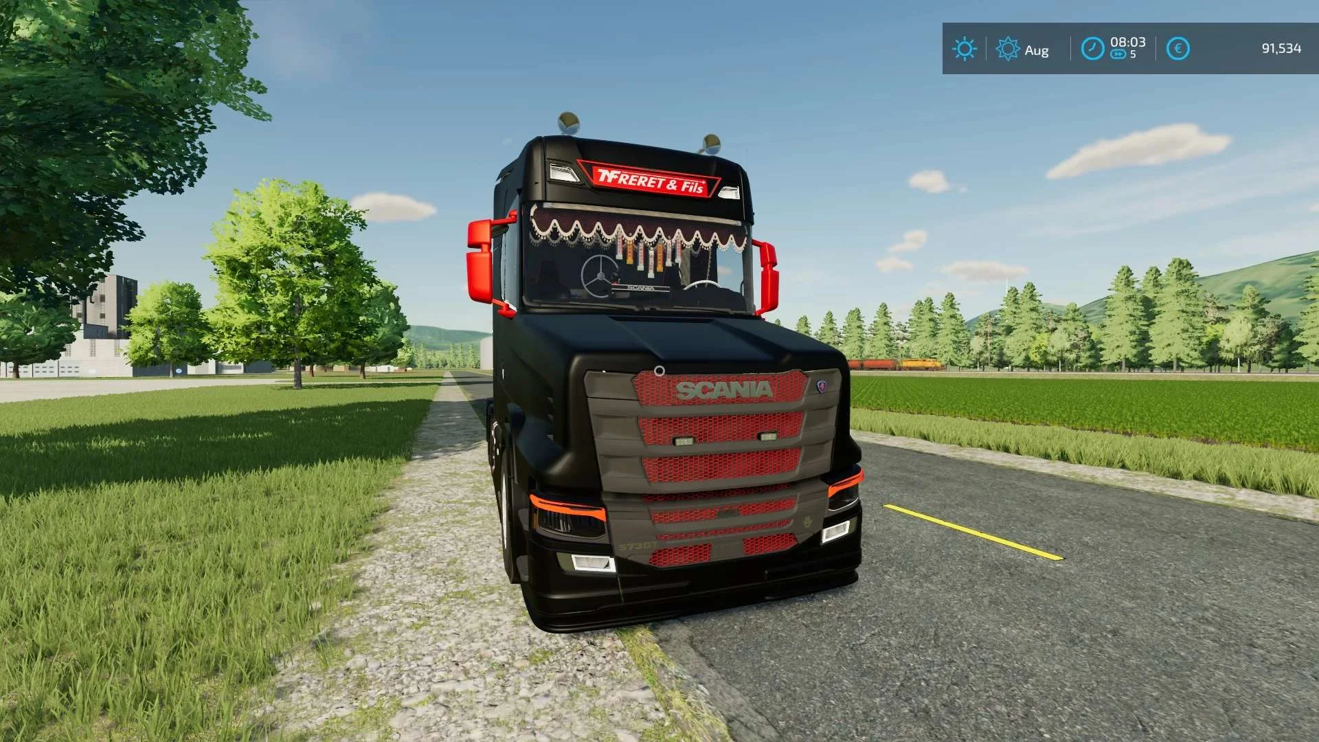SCANIA S730T v1.0 FS22 FS22 Mod Free Download