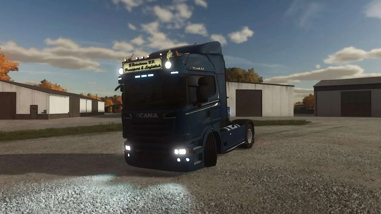 Scania Stream Line Edited v1.0 FS22 FS22 Mod Free Download