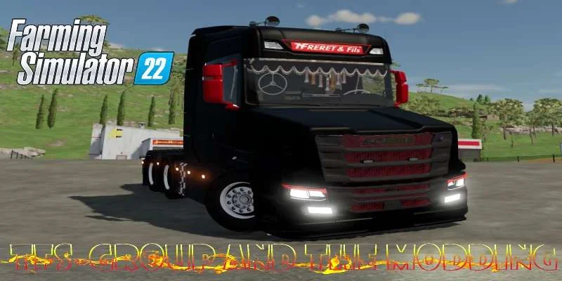 SCANIA TORPEDO FRERET v1.0 FS22 FS22 Mod Free Download