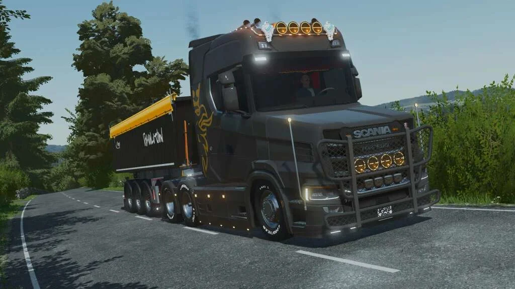 Scania Torpedo v1.2 FS22 FS22 Mod Free Download