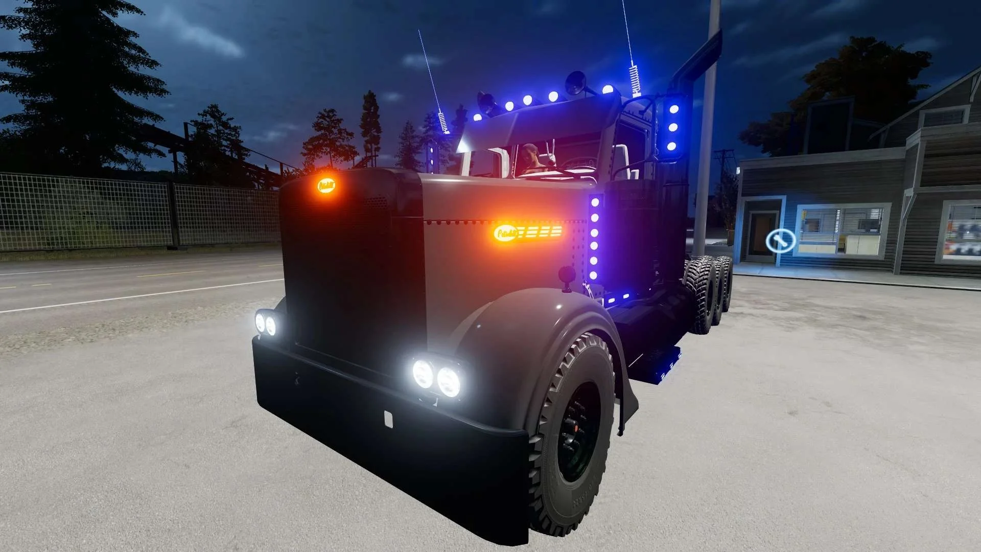 Silverback Peterbilt 389 Daycab v1.0.0.2 FS22 FS22 Mod Free Download