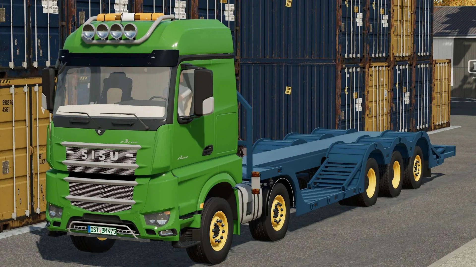 Sisu Polar Carrier Truck v1.0 FS22 FS22 Mod Free Download