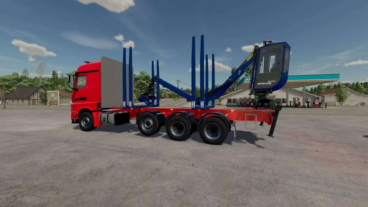 Sisu Polar Timber v1.3 FS22 FS22 Mod Free Download