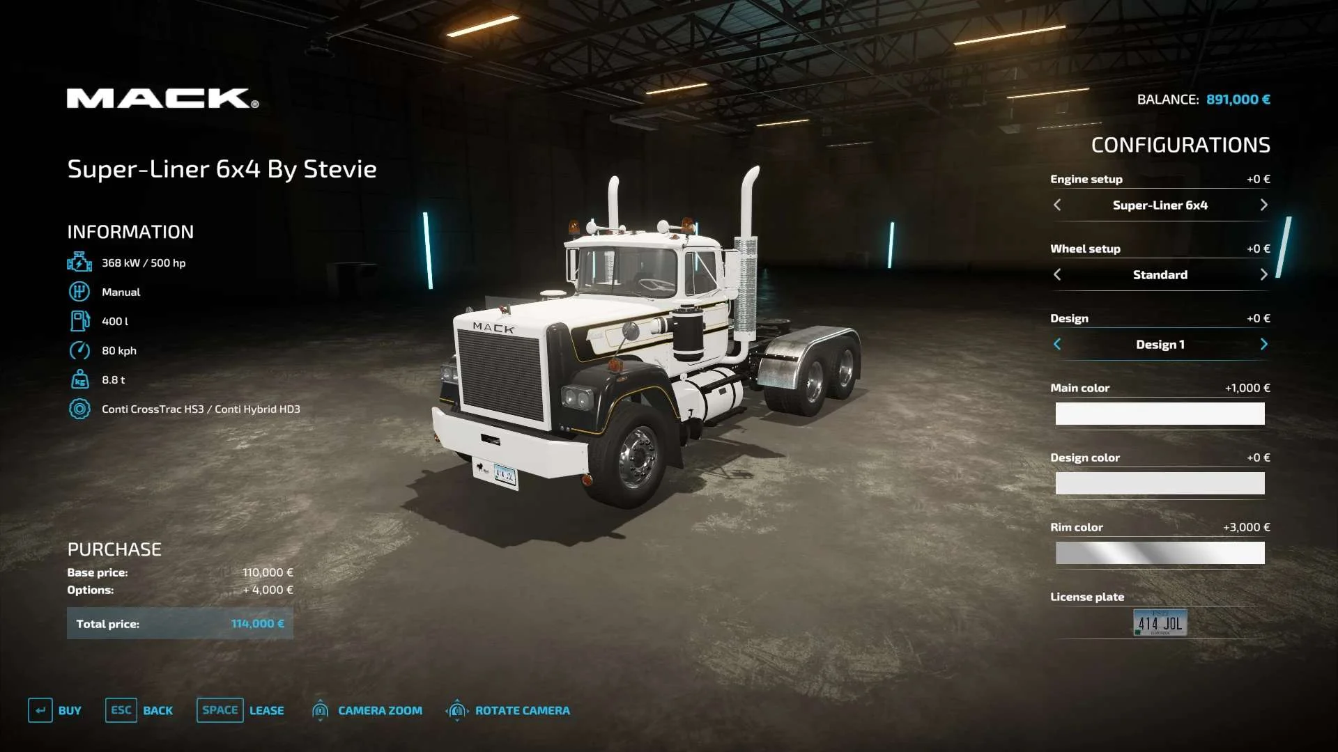 Super-Liner 1979 v1.1 FS22 FS22 Mod Free Download
