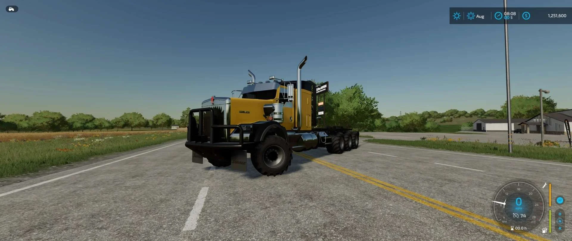 T800 Winch Truck v1.0 FS22 FS22 Mod Free Download