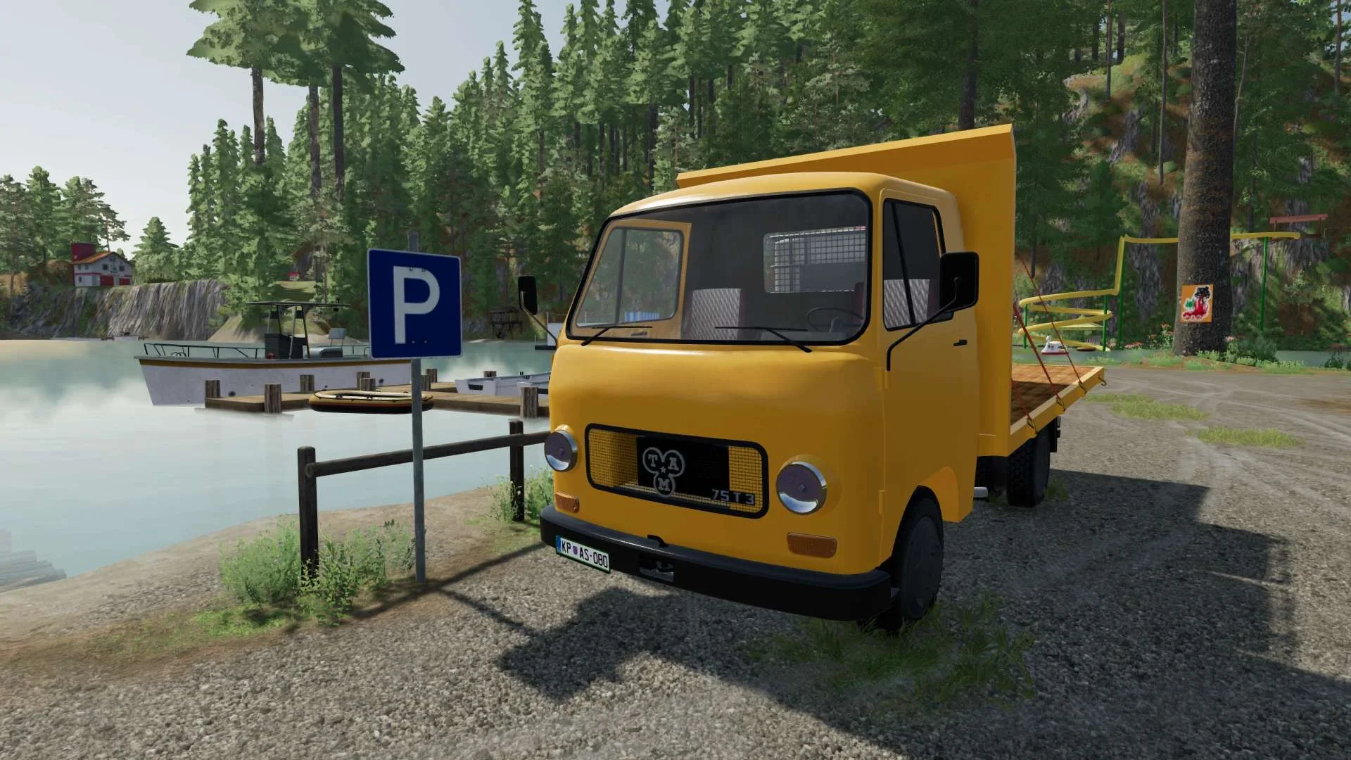 TAM 75 T 3 Platform with Autoload v1.0 FS22 FS22 Mod Free Download