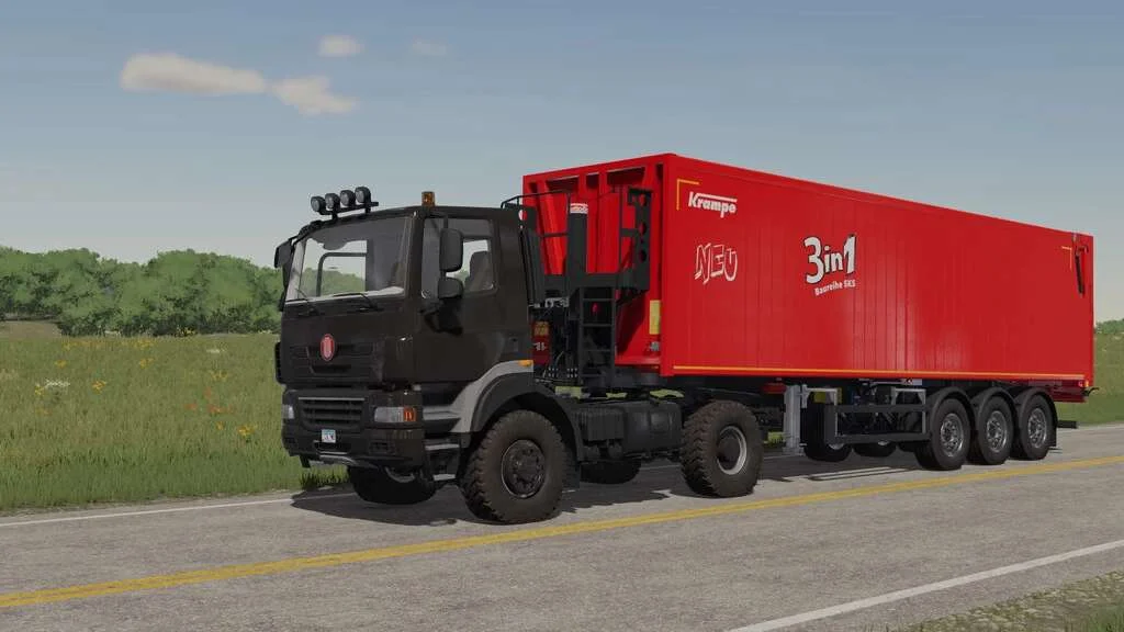 TATRA PHOENIX 4×4 v1.0 FS22 FS22 Mod Free Download