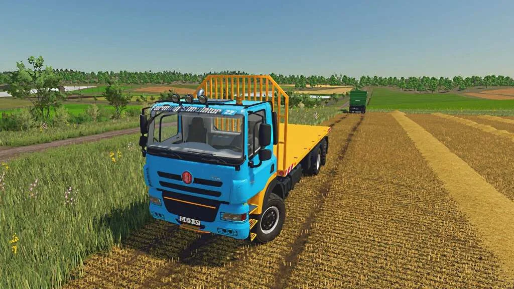 TATRA PHOENIX 6×6 Platform v1.0 FS22 FS22 Mod Free Download