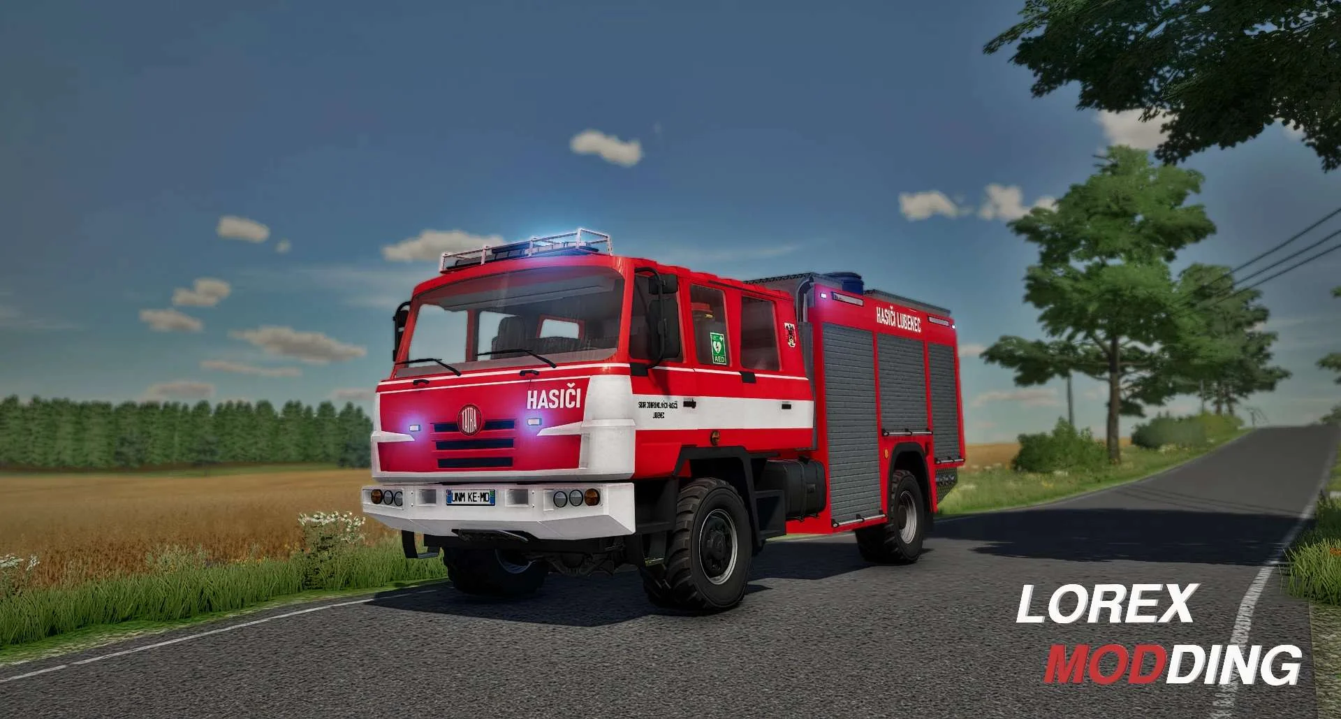 Tatra Terrno CAS v1.0 FS22 FS22 Mod Free Download
