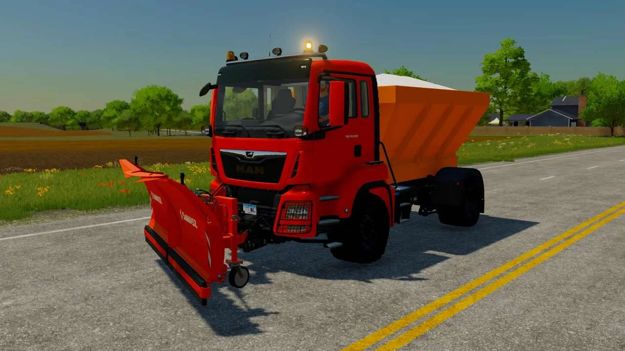 TGS WINTER SERVICE v1.0 FS22 FS22 Mod Free Download