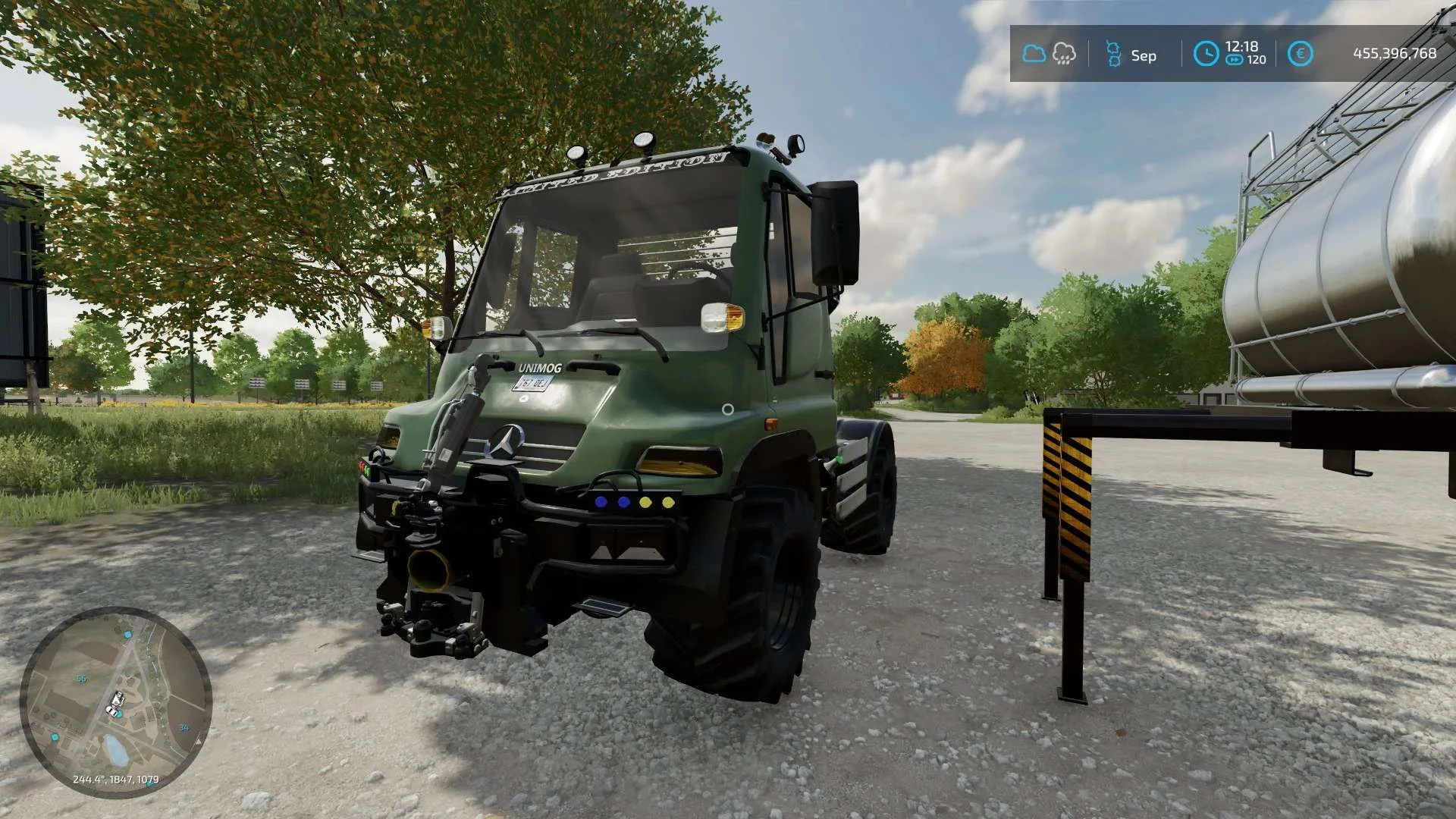 Unimog U400 with Interchangeable Frame v1.0 FS22 FS22 Mod Free Download