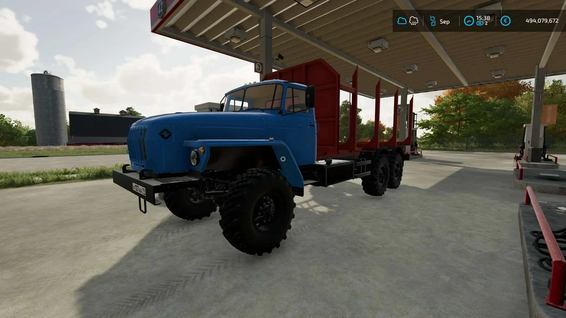 URAL 4320-60 UST-5453 v1.0.0.1 FS22 FS22 Mod Free Download