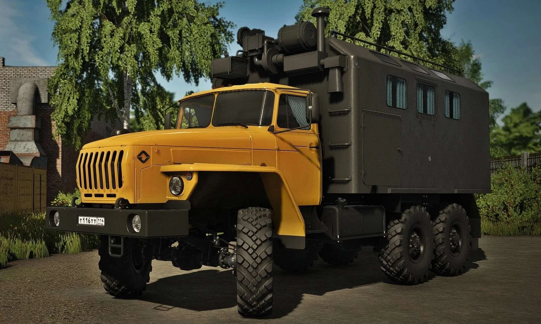 URAL 4320 Kung v1.4.0.2 FS22 FS22 Mod Free Download