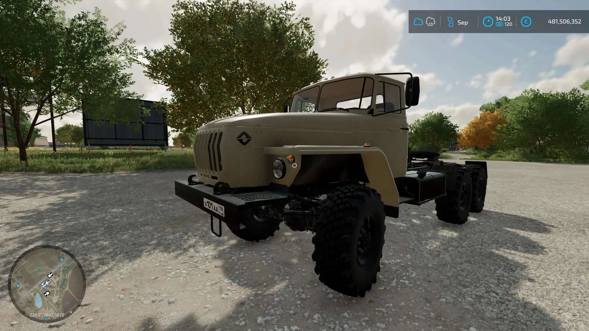 URAL 44202 v1.0.2 FS22 FS22 Mod Free Download