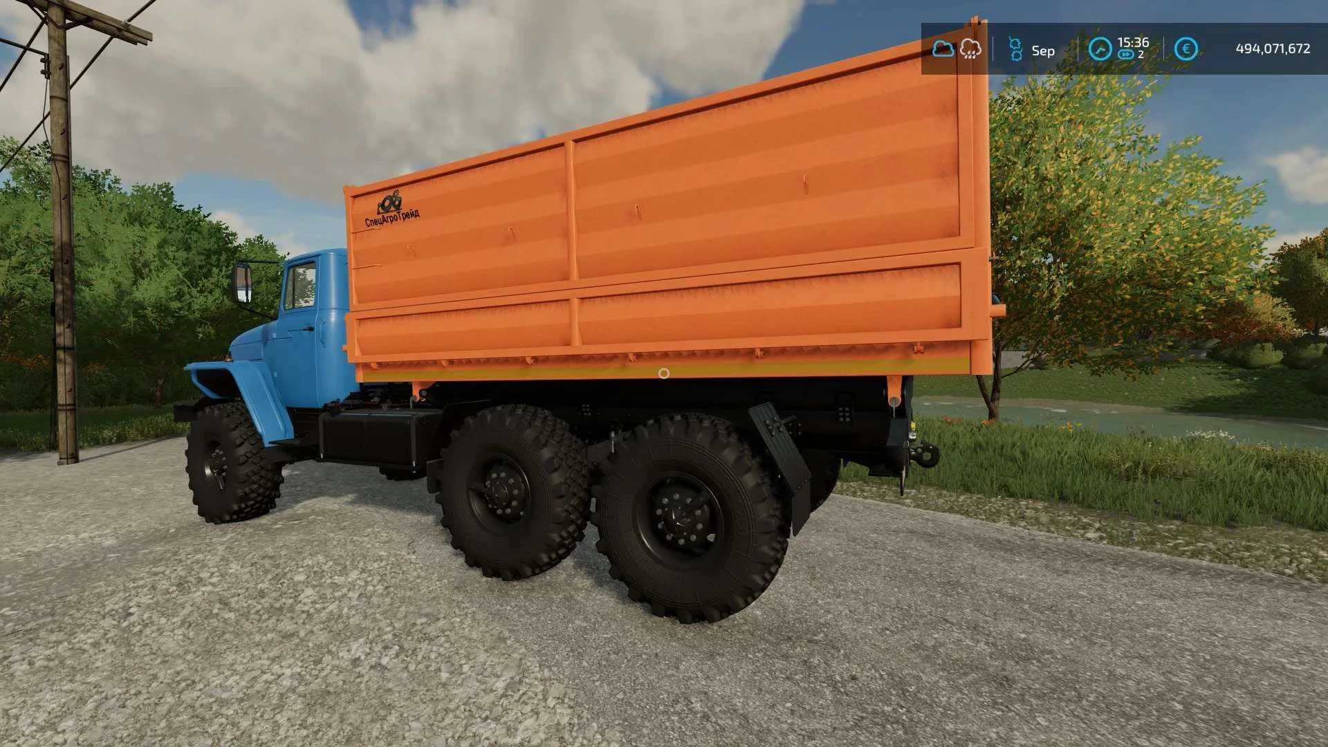 URAL 5557/4320-60 Farmer v1.0 FS22 FS22 Mod Free Download