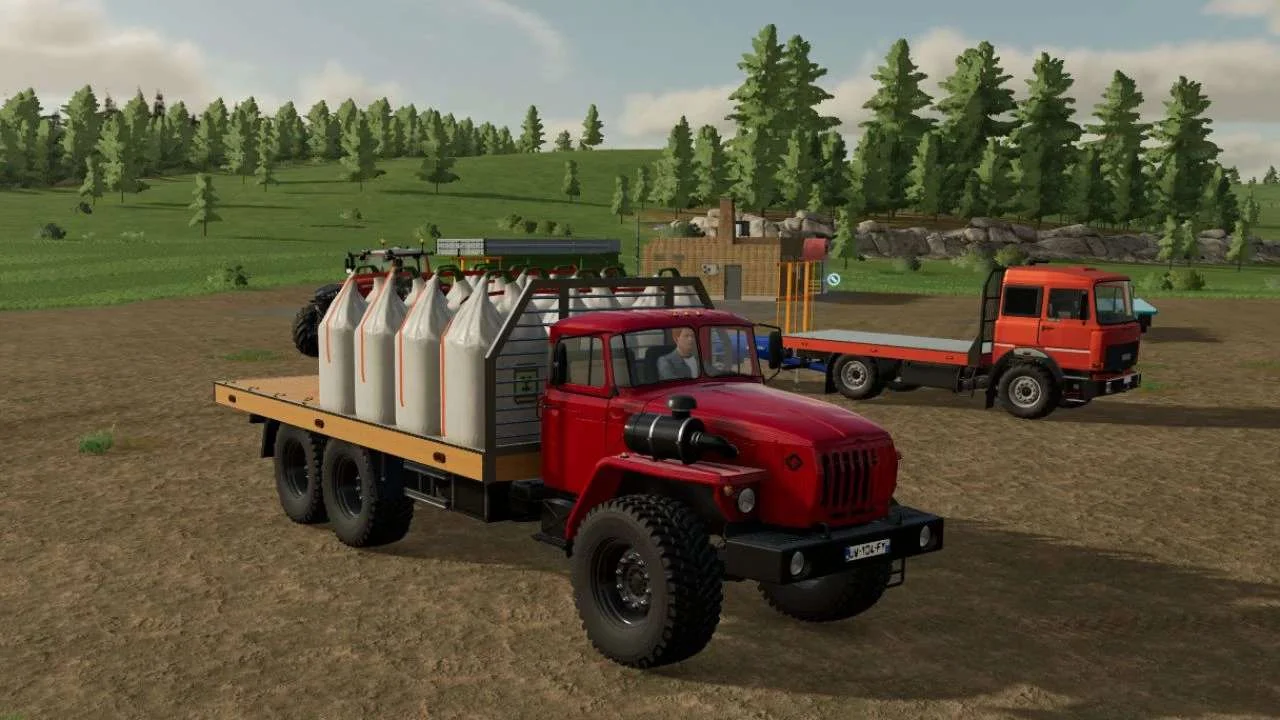 URAL Flatbed Autoload v1.2 FS22 FS22 Mod Free Download