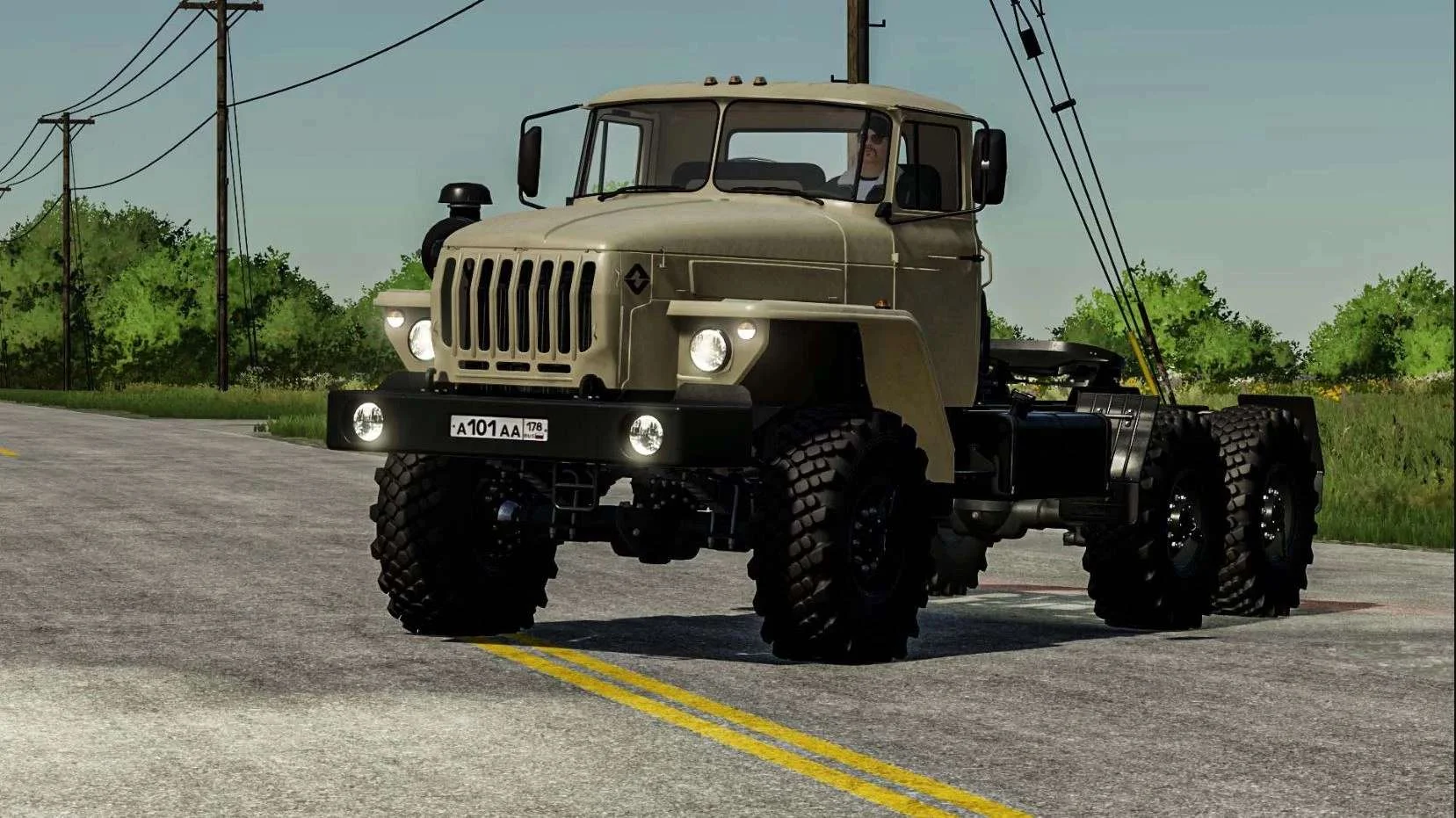 URAL v1.1 FS22 FS22 Mod Free Download