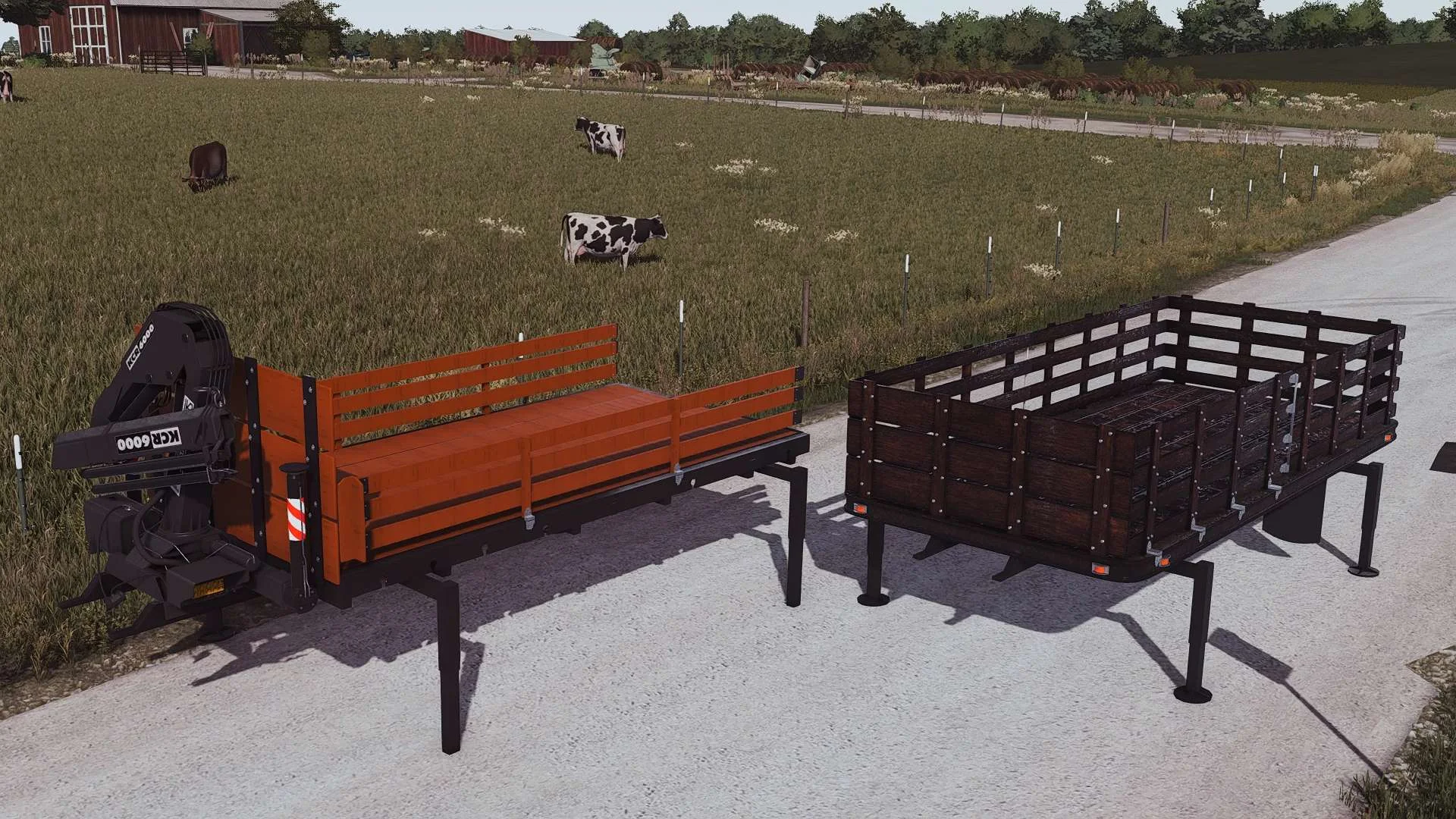 US AR Frame Trucks and Beds Update (all in one post) V4.0 FS22 FS22 Mod Free Download